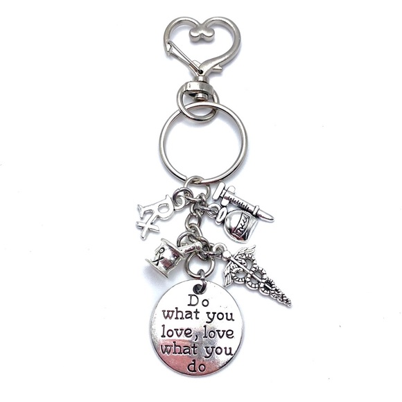 Pharmacist Keychain Bag Charm - Picture 1 of 6